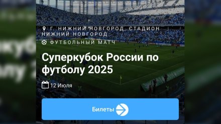 Воронежцев предупредили о фейковой продаже билетов на фантомный «Суперкубок России-2025»