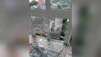 Появились фото изнутри дома после попадания БПЛА в центре Воронежа