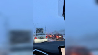 Воронежцы встретили первое по-настоящему зимнее утро в пробках