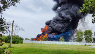 Воздух в Воронеже и Новоусманском районе проверили после пожара на нефтебазе