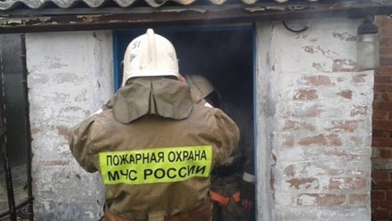 Спасатели предотвратили взрыв при пожаре в сарае под Воронежем