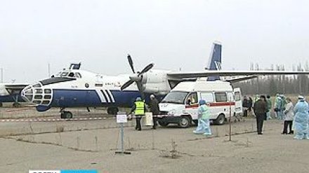 В Воронежском аэропорту тренировались, как вести себя в случае Эболы