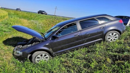 Молодой москвич попал в больницу после ДТП на трассе в Воронежской области