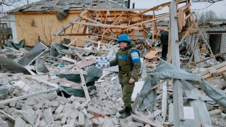 Последствия обстрела подшефного Воронежской области посёлка показали на фото