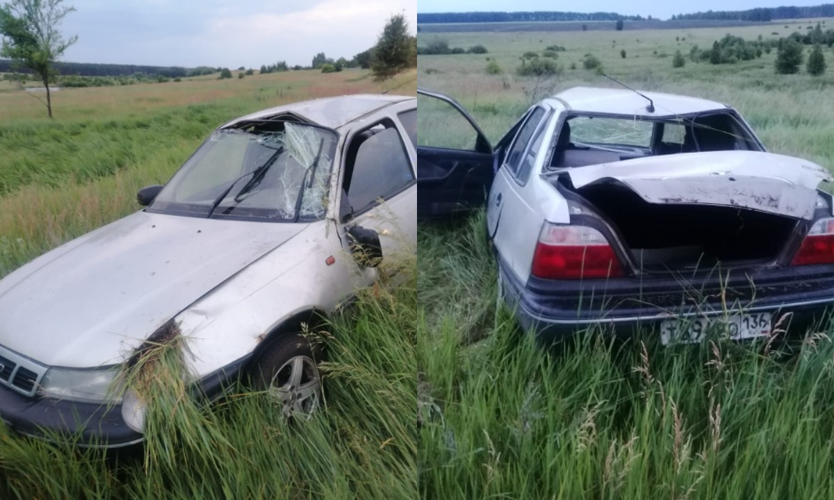 В Воронежской области перевернулась машина с 3 детьми – Новости Воронежа и  Воронежской области – Вести Воронеж