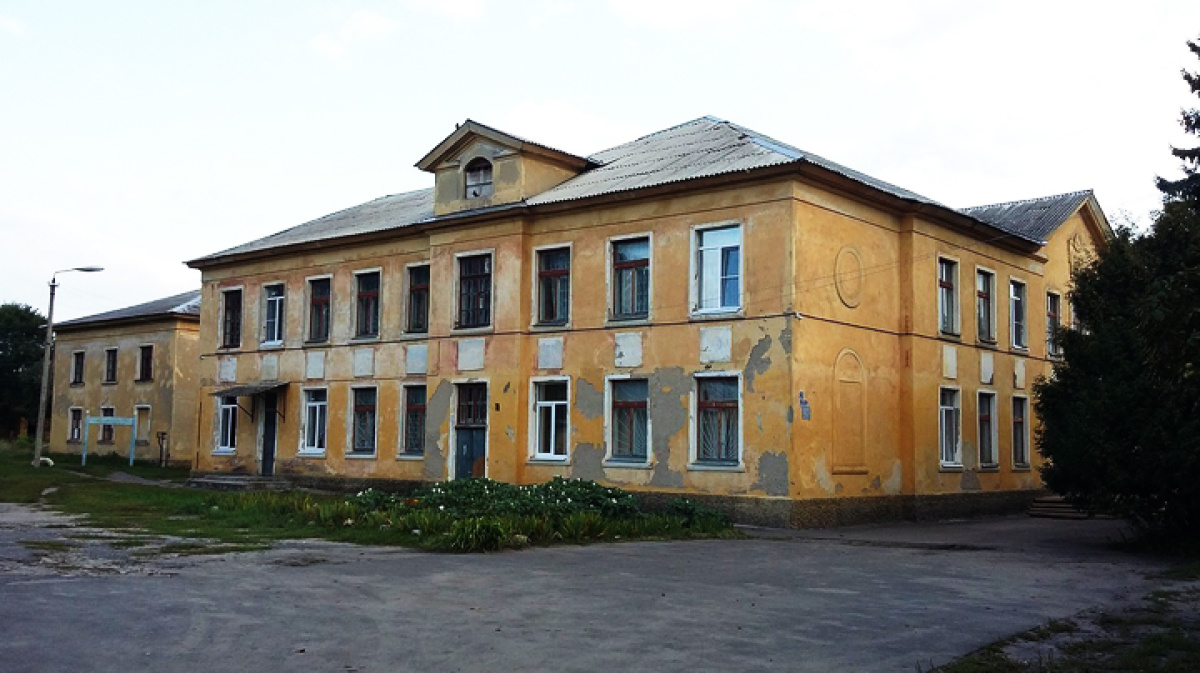 Старые здания школ в России