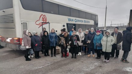 На воронежской трассе в мороз сломался рейсовый автобус с 45 пассажирами