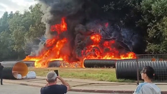 Третий за день пожар вспыхнул в Воронеже