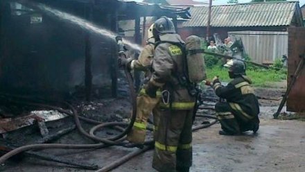 Пожар уничтожил жилой дом в воронежском селе: погибла женщина
