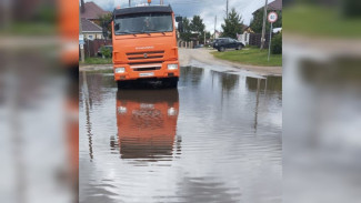 Три воронежских улицы ушли под воду после ливня