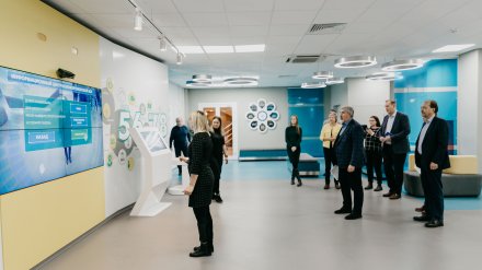 Финские специалисты посетили информационный центр Нововоронежской АЭС