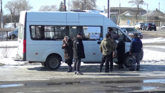 Сгоревшую автостанцию в Новохопёрске временно заменили микроавтобусом