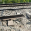 Появились кадры с места подрыва железной дороги в Воронежской области