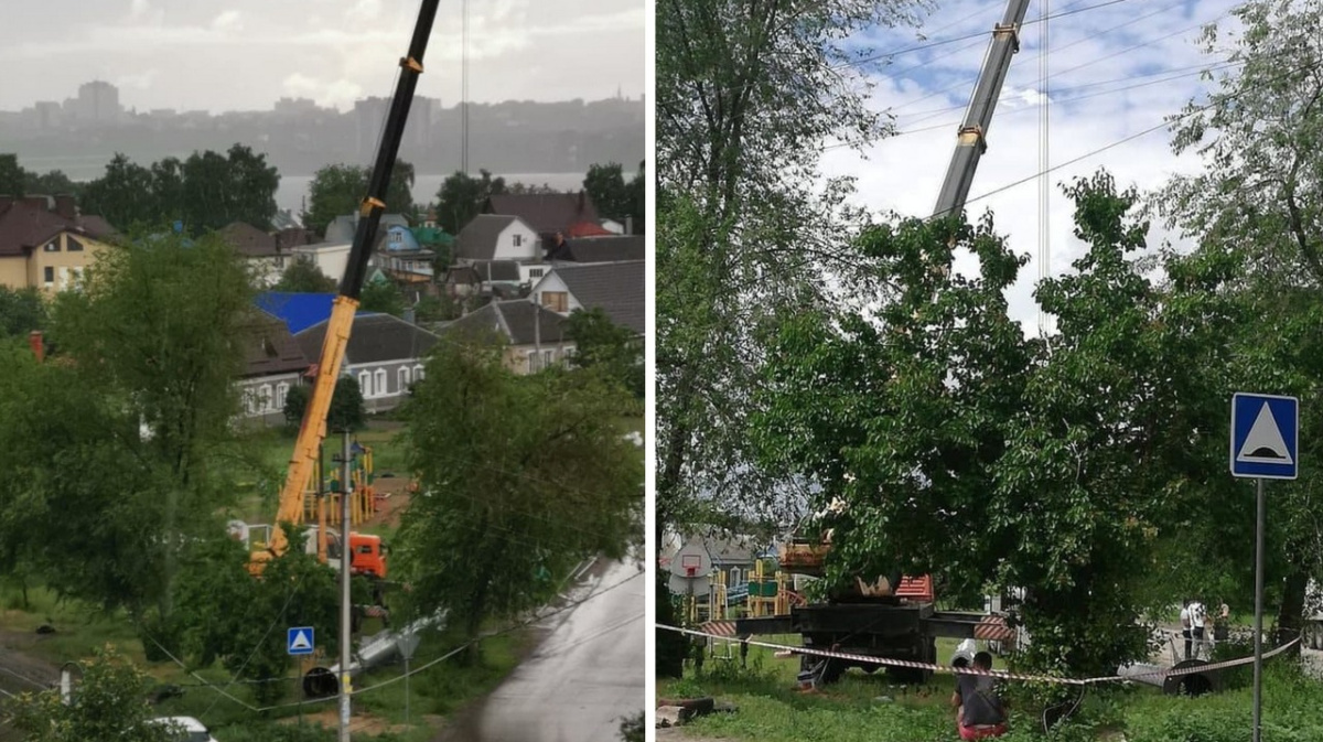 В Воронеже посередине детской площадки установили вышку сотовой связи –  Новости Воронежа и Воронежской области – Вести Воронеж