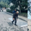 Появились кадры с места устранения последствий атаки БПЛА на Воронеж