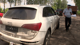 Воронежские гаишники поймали водителя-должника с чужими номерами на машине