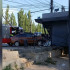 В Воронеже Ford Fiesta влетел в киоск на остановке Шубина