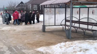 Жители воронежского Таврово пожаловались на работу единственного автобуса
