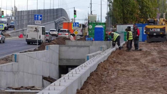 В Воронеже закрыли движение по одному из съездов с Северного моста
