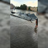 В Панино из-за сильного ветра снесло крышу со здания ТЦ