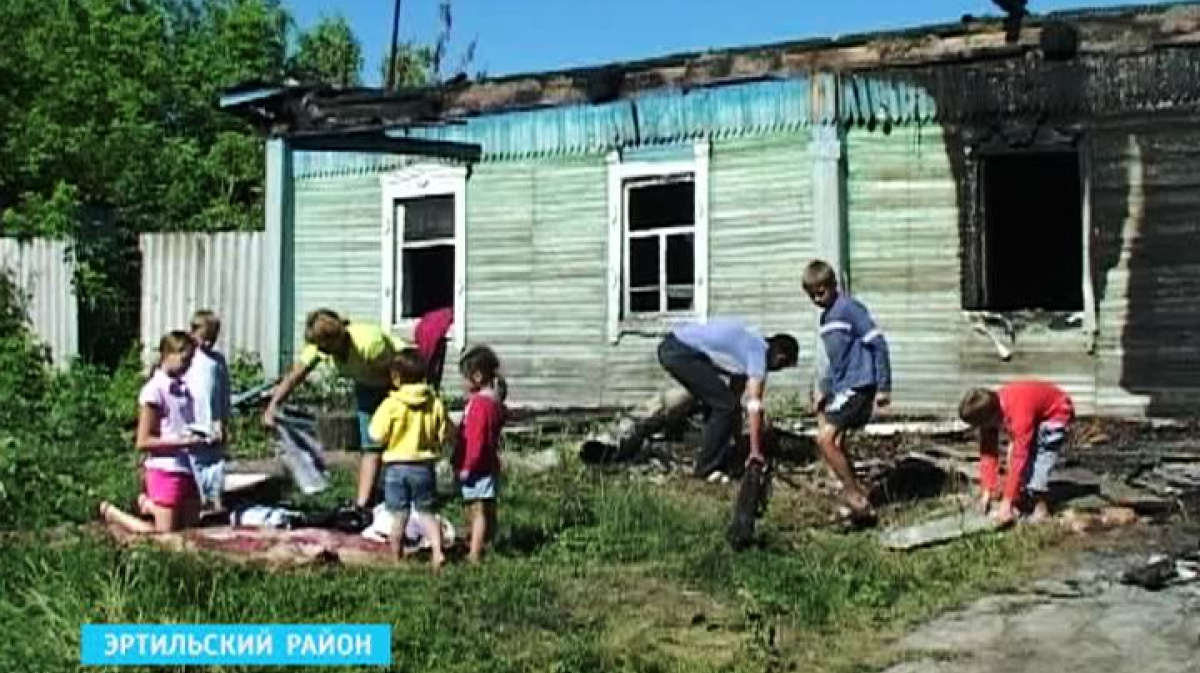 В Воронежской области дядя вынес из горящего дома 6 племянников |  Происшествия Воронежской области