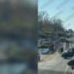 Грузовик упал в Дон на понтонном мосту в воронежском Шилове
