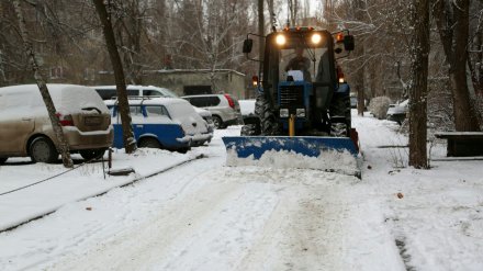 В Воронеже будут штрафовать управляющие компании, игнорирующие уборку снега во дворах