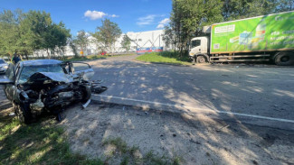 Момент страшного ДТП в воронежском Шилове сняли на видео