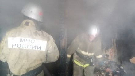 Труп 22-летнего парня найден при пожаре в Воронежской области