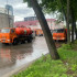 С воронежских улиц начали откачивать воду после ливня