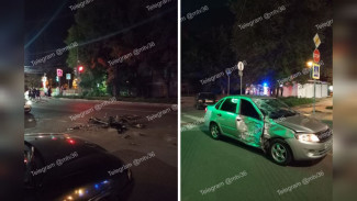 «Байкер впал в кому». Воронежцы сообщили о жёстком ДТП с легковушкой и мотоциклом