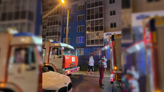 Пожарные спасли 47 человек из горящей многоэтажки в воронежском ЖК «Грин Парк»