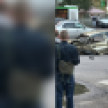 Автомобиль разворотило на части после ДТП на Ленинском проспекте в Воронеже