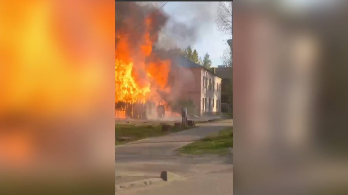 В Воронеже произошёл пожар возле жилых домов: появилось видео – Новости  Воронежа и Воронежской области – Вести Воронеж