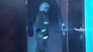 В Воронеже пожарные спасли 8 человек из горящей пятиэтажки