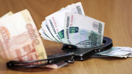 Воронежский следователь попала под уголовное дело за полумиллионную взятку