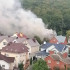 Коттедж вспыхнул в воронежском жилом массиве «Лесная поляна»