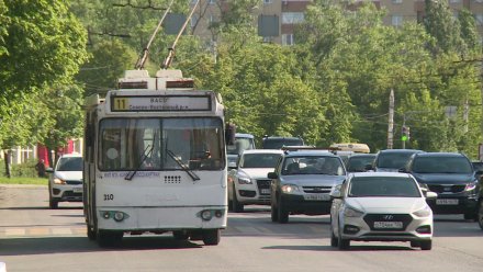 В Воронеже движение троллейбуса №11 приостановят до конца июня