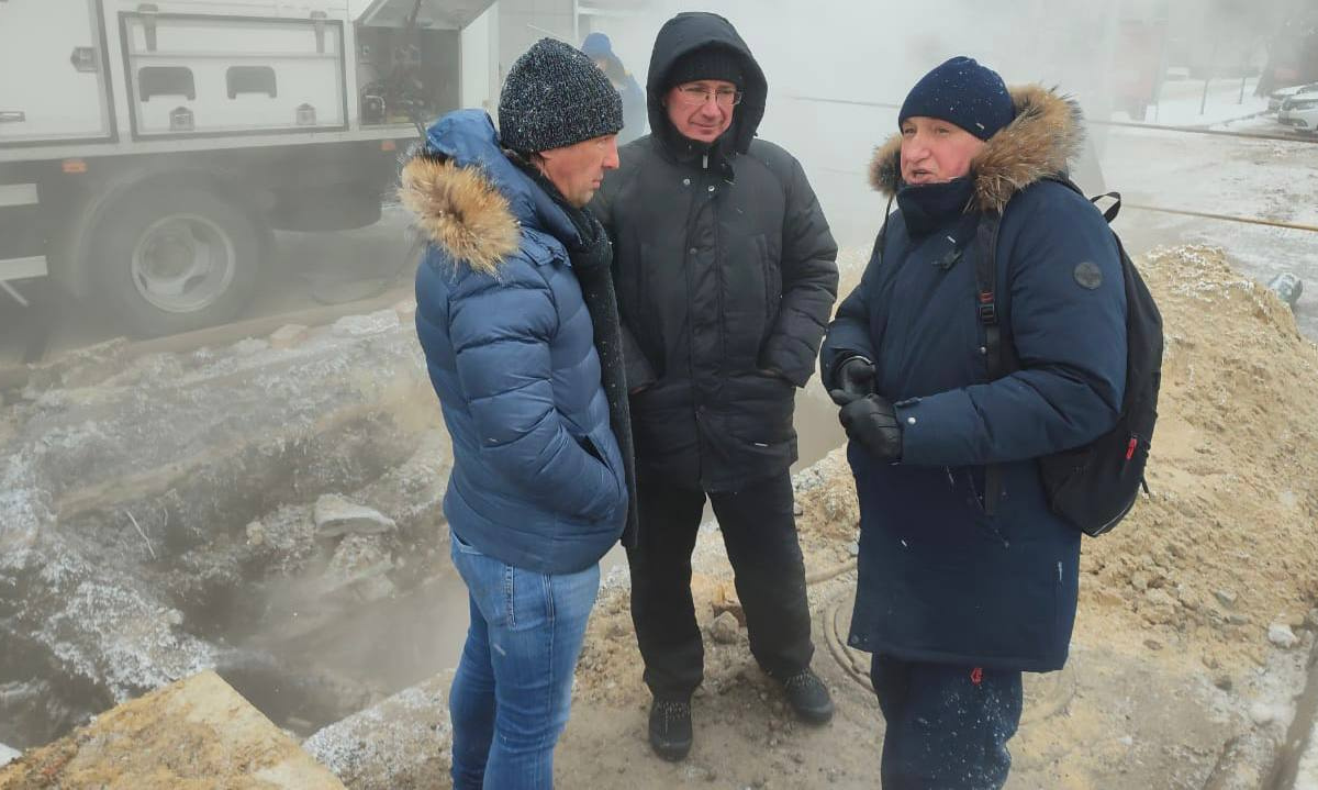 Сотня домов в Воронеже осталась без горячей воды из-за масштабной аварии –  Новости Воронежа и Воронежской области – Вести Воронеж