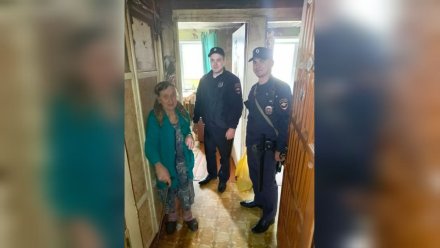 В Воронеже полицейские спасли 93-летнюю женщину от голодной смерти