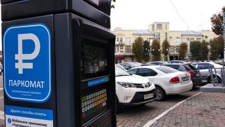 В праздники припарковаться в центре Воронежа можно будет бесплатно