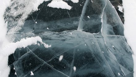 Рыбак провалился под лёд в воронежской Усманке