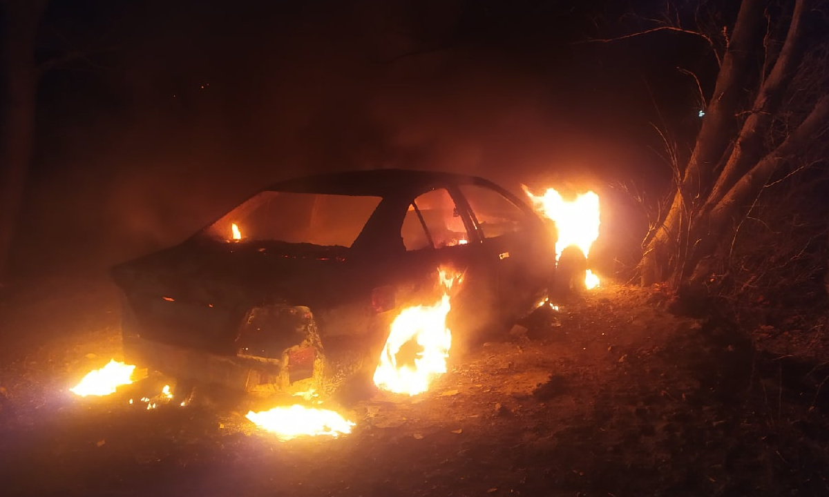 Под Воронежем взорвался автомобиль: появилось видео – Новости Воронежа и  Воронежской области – Вести Воронеж