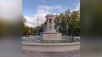 Воронежцы показали первый долгожданный запуск фонтана в «Орлёнке»