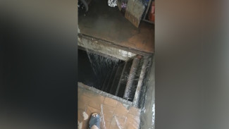 Воронежцы сняли на видео потоп в гараже из-за сильного дождя