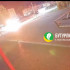 Воронежцам показали момент взрыва после ДТП с ВАЗом и мотоциклом в Бутурлиновке