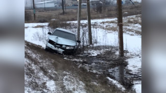 Пенсионерка на ВАЗ вылетела в кювет в воронежском селе