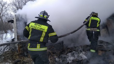 Житель воронежского села погиб при пожаре в собственном доме