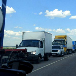На трассе М-4 «Дон» в Воронежской области образовалась пробка в 12 км