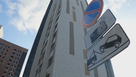 На улице Петра Праслова в Воронеже установят новые дорожные знаки